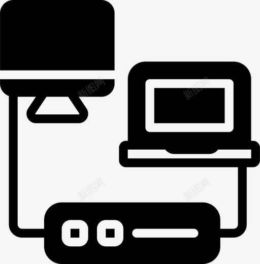 网络传输编码开发图标svg_新图网 https://ixintu.com smashicons开发2固体 开发 编码 编程 网络传输