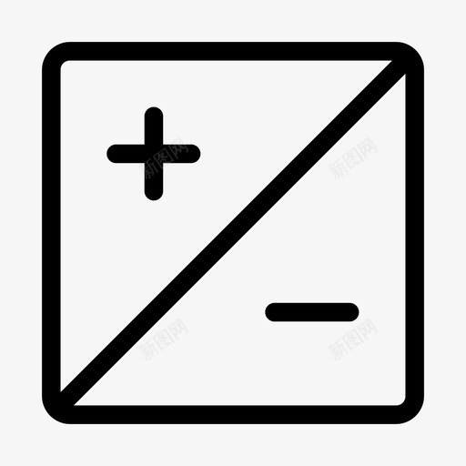 对比度刻度盘调整对比度设置图标svg_新图网 https://ixintu.com 中等 对比度刻度盘 对比度设置 调整