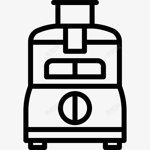 食品加工电器烹饪图标svg_新图网 https://ixintu.com 厨房 烹饪 电器 食品加工