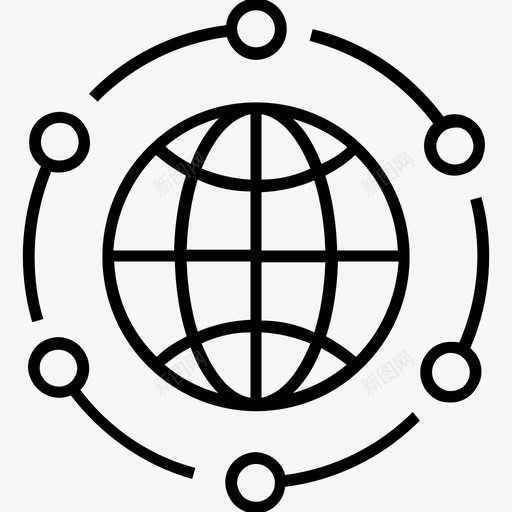 全球解决方案全球星球图标svg_新图网 https://ixintu.com 1400网络和搜索引擎优化平面线图标 全球 全球解决方案 同步 星球