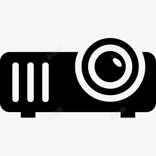 投影仪数码设备电影放映机图标svg_新图网 https://ixintu.com 多媒体 投影仪 投影仪设备 数码设备 电影放映机 网络和通信固态图标