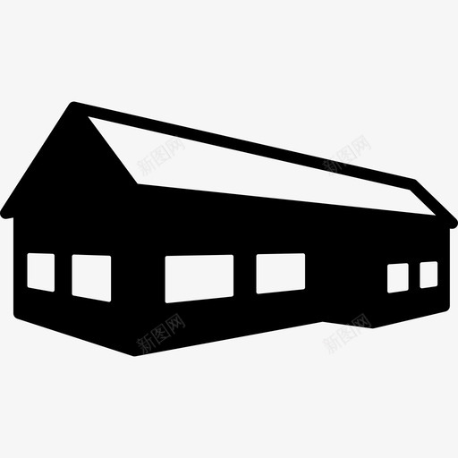 山屋楼房楼房4栋图标svg_新图网 https://ixintu.com 山屋 楼房 楼房4栋