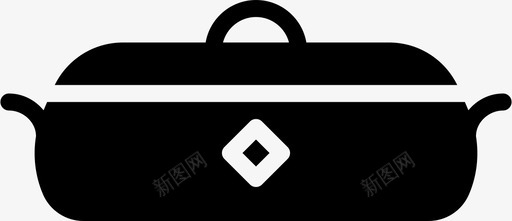 烹饪锅食物厨房图标svg_新图网 https://ixintu.com smashicons厨房工具固体 厨房 烹饪锅 食物