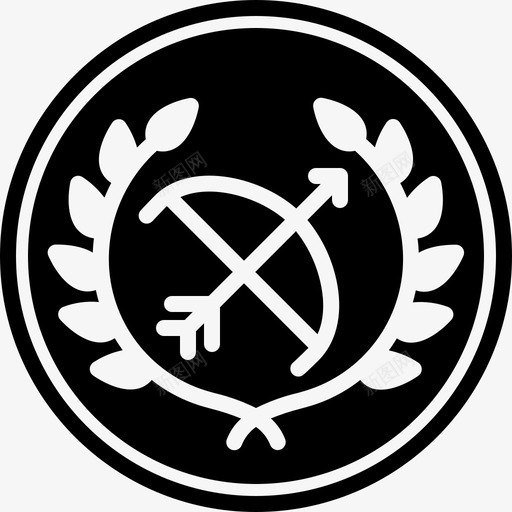 最佳爱情弓箭手射箭图标svg_新图网 https://ixintu.com 奖励 射箭 弓 弓箭手 最佳爱情 美味奖励雕文