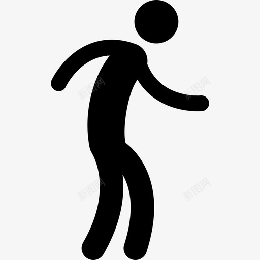舞蹈剪影运动人物2图标svg_新图网 https://ixintu.com 人物2 舞蹈剪影 运动