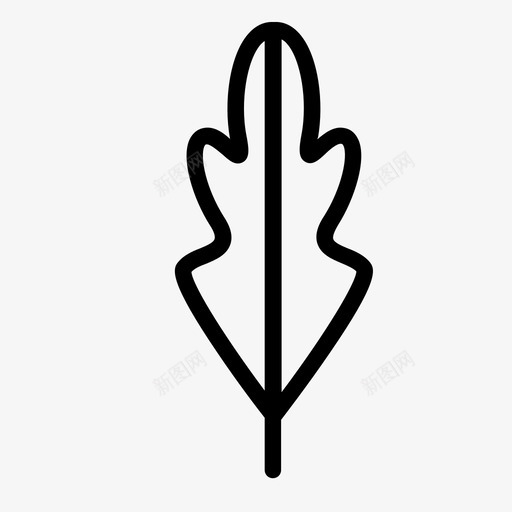 叶植物花图标svg_新图网 https://ixintu.com 叶 植物 植被 自然 花