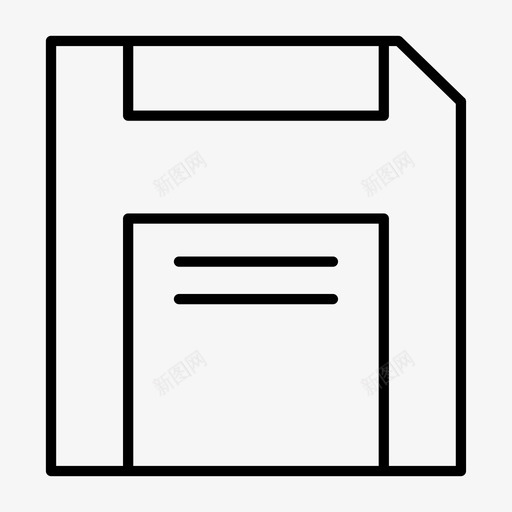 软盘软盘驱动器图标svg_新图网 https://ixintu.com 软盘 软盘驱动器