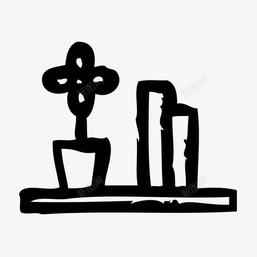 架子设备家具图标svg_新图网 https://ixintu.com 客房 室内 家具 家居 架子 草图 设备