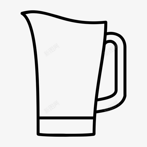 水罐饮料容器图标svg_新图网 https://ixintu.com 容器 水罐 饮料