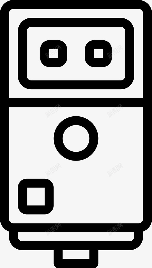 闪光灯摄影录音图标svg_新图网 https://ixintu.com smashicons摄影视频2大纲 录音 摄影 视频 闪光灯