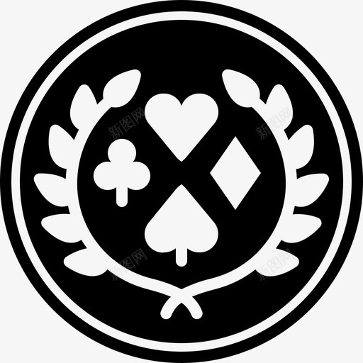 纸牌玩家奖励纸牌赌场图标svg_新图网 https://ixintu.com 玩家 纸牌 纸牌玩家奖励 美味奖励雕文 赌场 赌徒