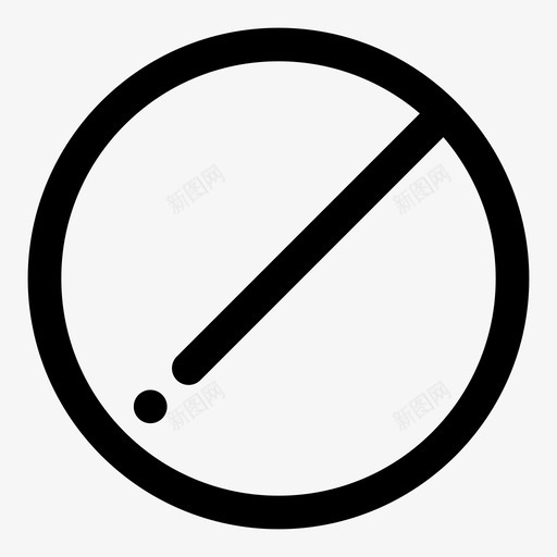 封锁禁止停止图标svg_新图网 https://ixintu.com 停止 封锁 禁止