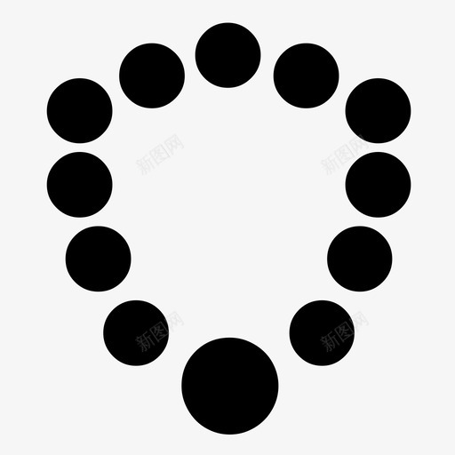 项链svg_新图网 https://ixintu.com 项链 珠宝 首饰 珍珠项链