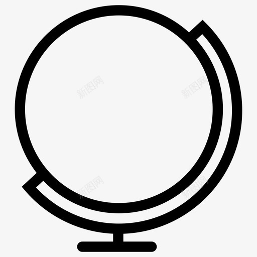 世界地球互联网图标svg_新图网 https://ixintu.com 世界 互联网 地球 星球