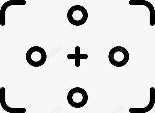 聚焦标志摄影记录图标svg_新图网 https://ixintu.com 摄影 粉碎图标摄影视频2大纲 聚焦标志 视频 记录