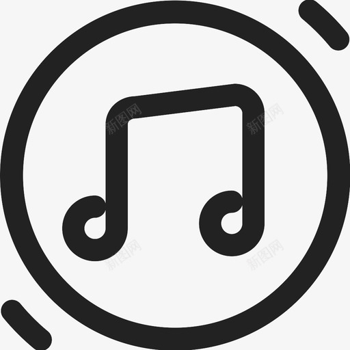 听歌识曲svg_新图网 https://ixintu.com 听歌识曲