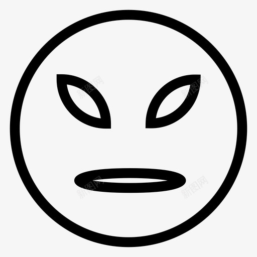 情感表情符号本质图标svg_新图网 https://ixintu.com 微笑 情感 情绪线图标 感觉 本质 脸 表情符号