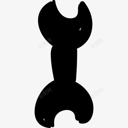 扳手工具手绘网络应用程序图标svg_新图网 https://ixintu.com 手绘网络应用程序 扳手工具