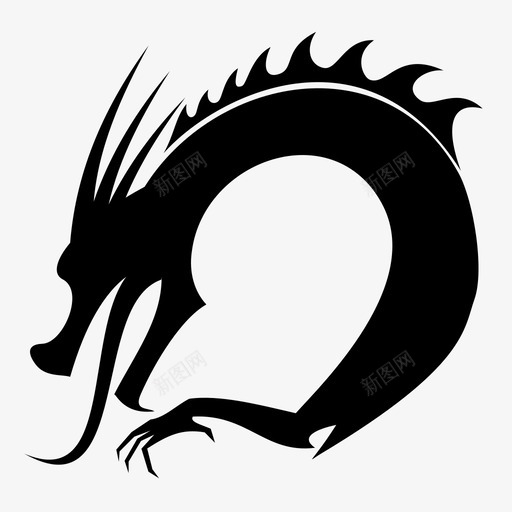 潜龙svg_新图网 https://ixintu.com 潜龙