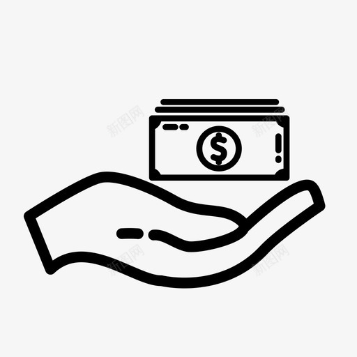 省钱图标svg_新图网 https://ixintu.com 省钱