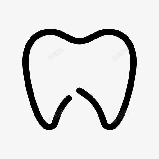 牙齿牙医正畸图标svg_新图网 https://ixintu.com 正畸 牙医 牙齿