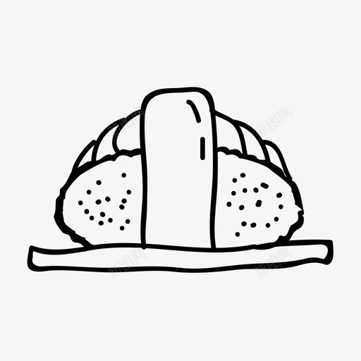 寿司食品日式图标svg_新图网 https://ixintu.com 寿司 日式 食品