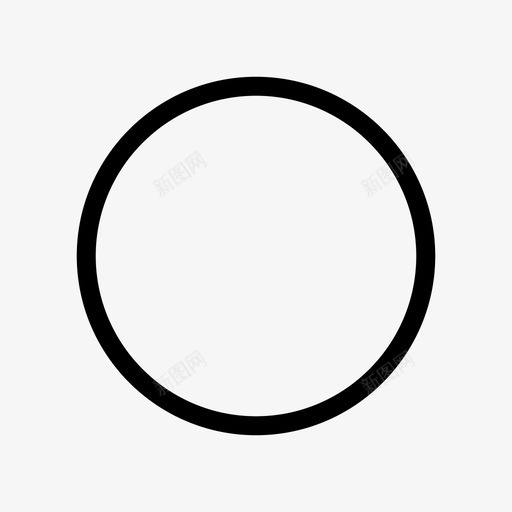 圆-空心svg_新图网 https://ixintu.com 圆-空心