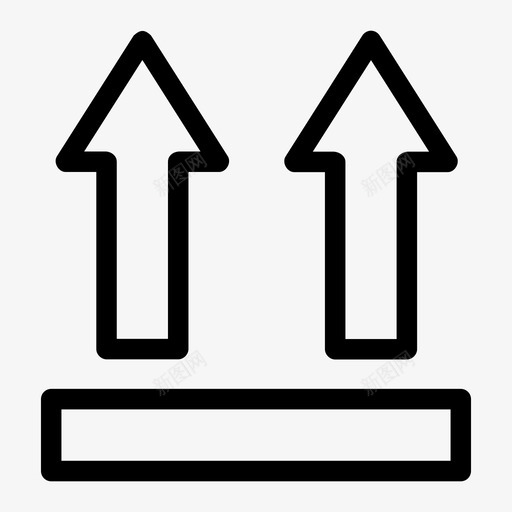 直立箱子邮件图标svg_新图网 https://ixintu.com 包装 直立 箱子 装运标签 邮件