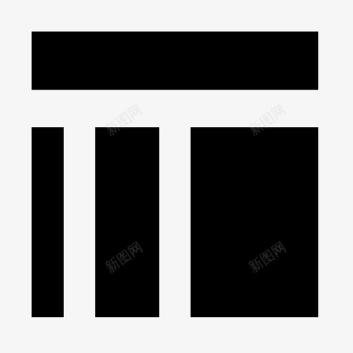 三栏布局svg_新图网 https://ixintu.com 三栏布局 layout-3