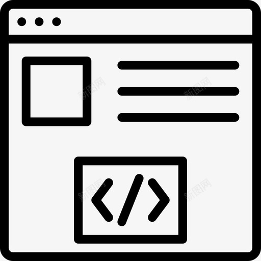 编码应用程序开发编程图标svg_新图网 https://ixintu.com smashicons开发2大纲 开发 编码应用程序 编程