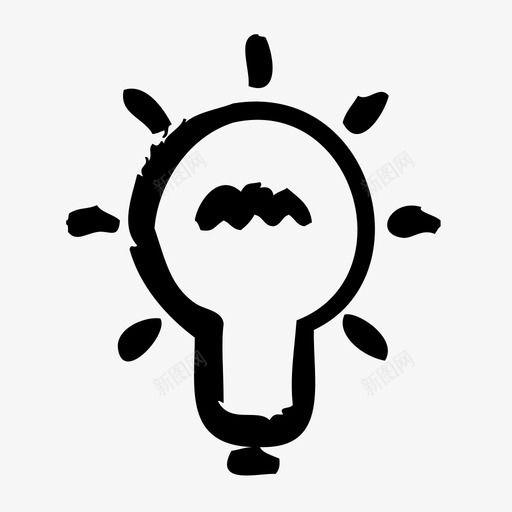 想法业务会议图标svg_新图网 https://ixintu.com 业务 会议 工作 想法 概述 演示 研讨会