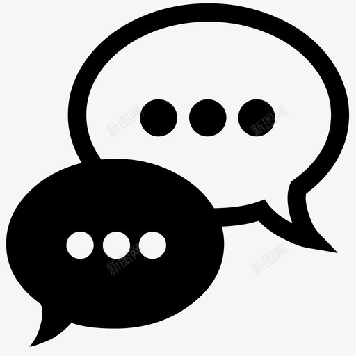 私信svg_新图网 https://ixintu.com 私信