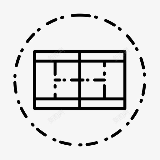 体育场冠军杯赛图标svg_新图网 https://ixintu.com 体育场 冠军 杯赛 网球 足球 运动风格