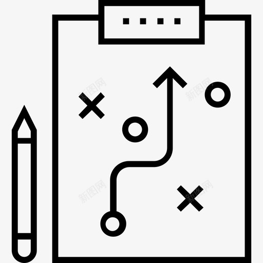 tictactoe剪贴板娱乐图标svg_新图网 https://ixintu.com 600个金融平面图标 noughts和crosss tictactoe xs和os 剪贴板 娱乐