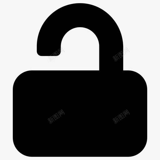 解锁简单图标svg_新图网 https://ixintu.com 简单图标 解锁