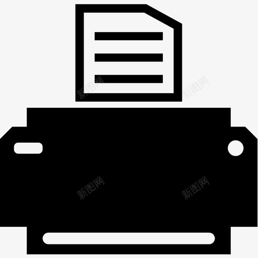 打印机照片图标svg_新图网 https://ixintu.com 打印机 照片