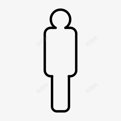 人个人资料用户图标svg_新图网 https://ixintu.com 个人资料 人 用户
