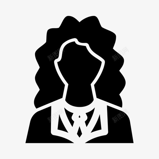 职业女性女孩图标svg_新图网 https://ixintu.com 人物女性 女孩 女性 女性化身 工作者 职业