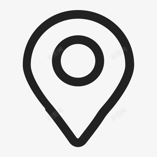 坐标/定位svg_新图网 https://ixintu.com 坐标/定位 通用图标,线型图标