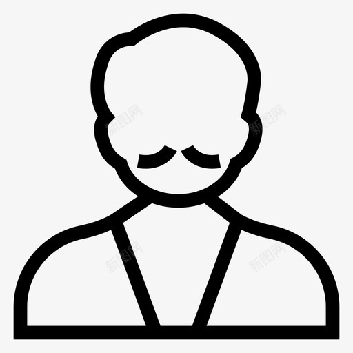 叔叔化身男孩图标svg_新图网 https://ixintu.com 人 化身 化身线图标 叔叔 用户 男人 男孩