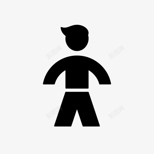 男厕所男卫生间图标svg_新图网 https://ixintu.com 卫生间 厕所 性 有机农场 男 男厕所