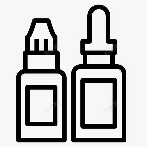 滴耳剂抗菌剂宠物图标svg_新图网 https://ixintu.com 宠物 抗菌剂 滴耳剂 蜡