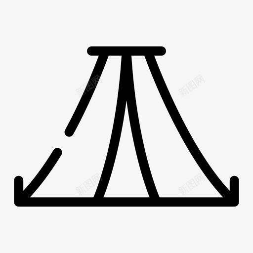 照料露营旅行图标svg_新图网 https://ixintu.com 旅行 照料 露营