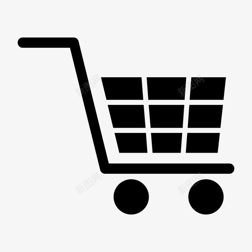 销售购物车商店图标svg_新图网 https://ixintu.com 商店 特洛伊 特洛伊商店 购物车 销售