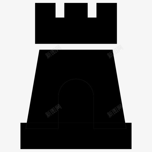 建筑商业灯塔图标svg_新图网 https://ixintu.com 商业 城镇 建筑 建筑房地产雕文图标 房产 灯塔