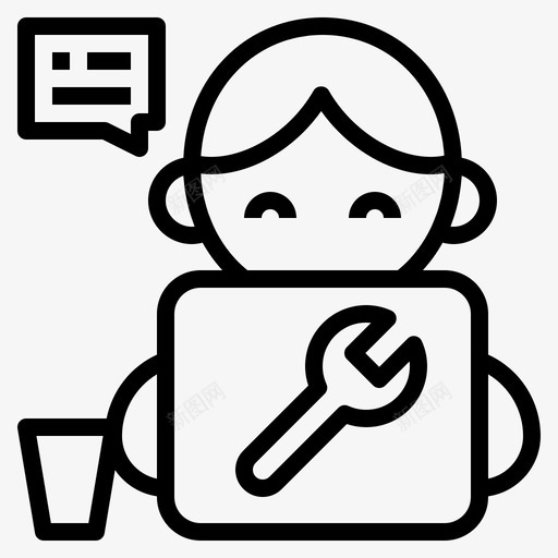 开发人员业务公司图标svg_新图网 https://ixintu.com 业务 业务基础2 公司 开发人员 支持 网站