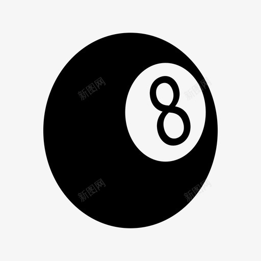 台球台球桌图标svg_新图网 https://ixintu.com 台球台球桌