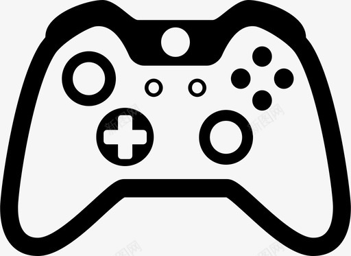 视频游戏控制器游戏板游戏图标svg_新图网 https://ixintu.com xbox 无线 游戏 游戏板 视频游戏 视频游戏控制器