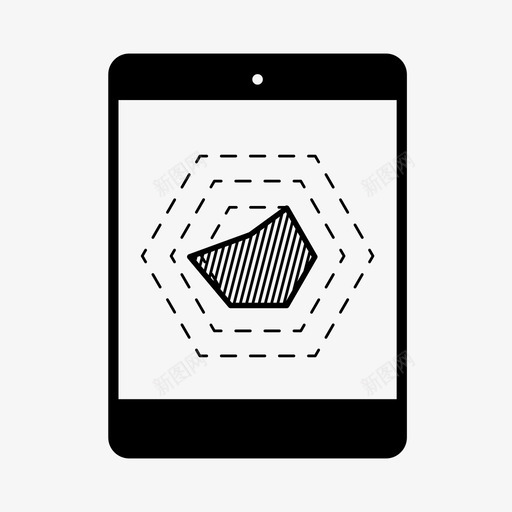 六边形图图形便笺簿图标svg_新图网 https://ixintu.com 便笺簿 六边形图 图形 文件收集 演示文稿