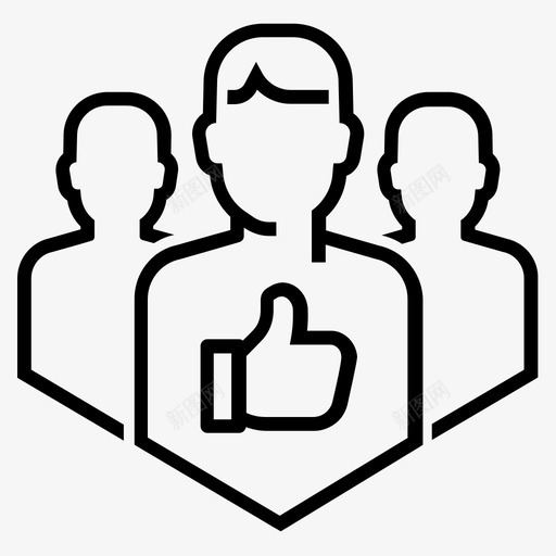 社会媒体管理活动专家图标svg_新图网 https://ixintu.com 专家 团队 团队和管理i 活动 社会媒体管理